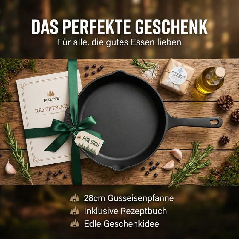FIXLINE® Original Gusseisenpfanne kaufen